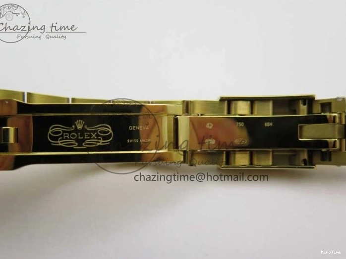 MiroTime 0302 Minimalist Daytona YG KKF 1:1 Best Edition 904L Steel Green Dial on YG Bracelet A 2451